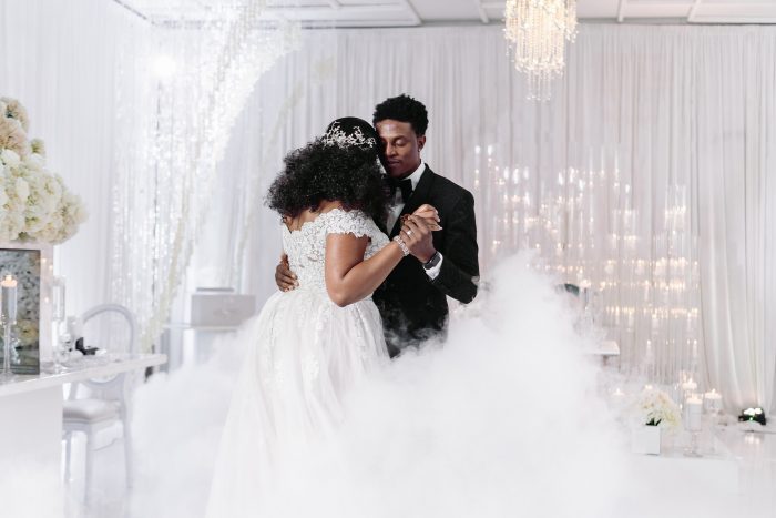 Groom Dancing with Real Bride at an Elysian Wedding