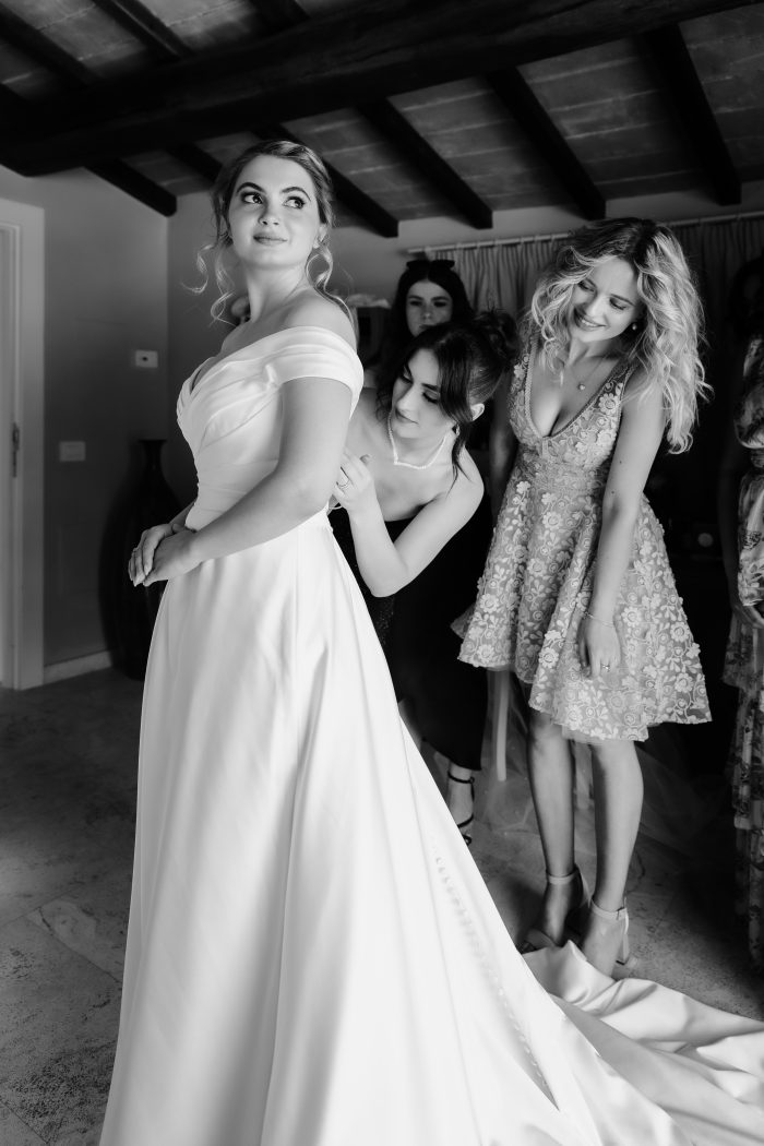 Bride wearing Ekaterina by Maggie Sottero