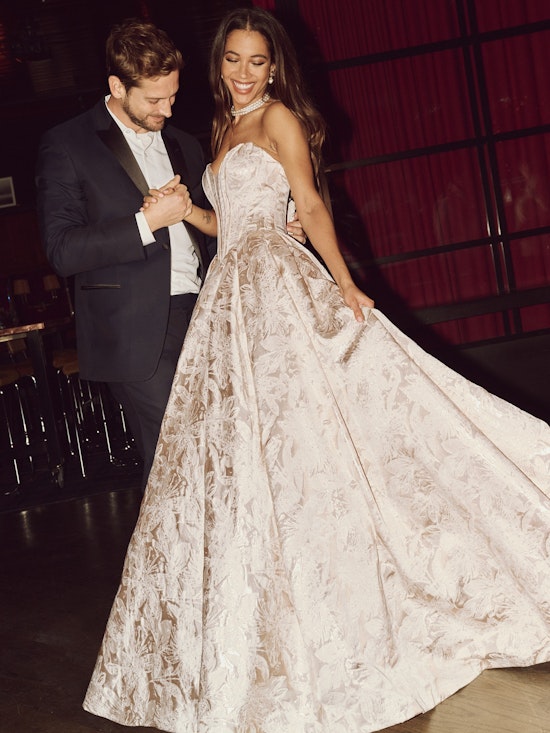 Bride wearing Derrick Marie by Maggie Sottero