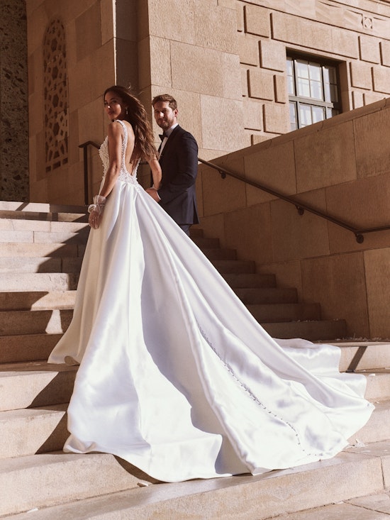 Bride wearing Zacasha by Maggie Sottero