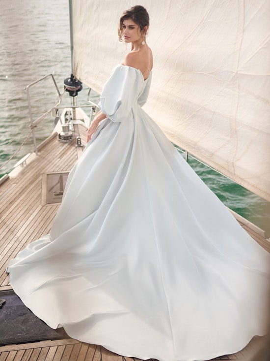 Bride wearing Juniper by Sottero and Midgley