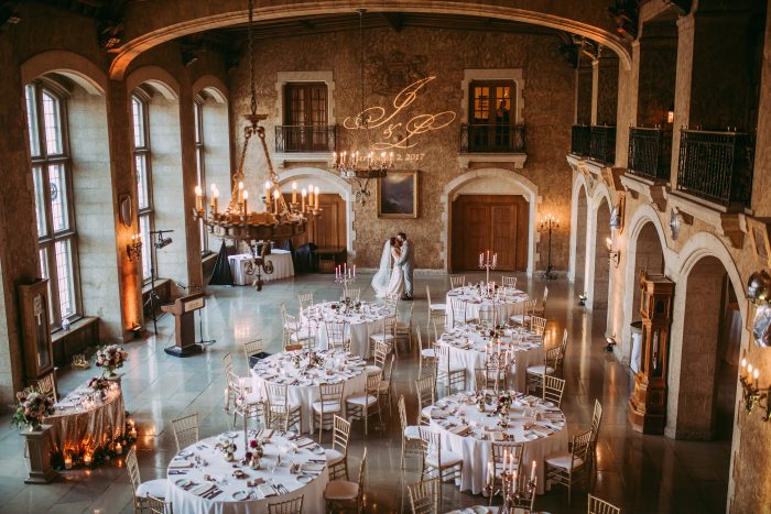 Romantic Gilded Wedding Venue
