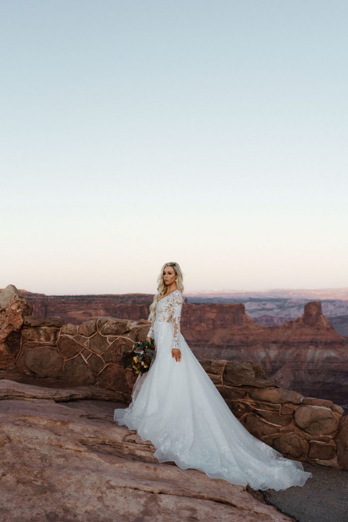 Sottero and Midgley Zander Lace A-line Wedding Dress 