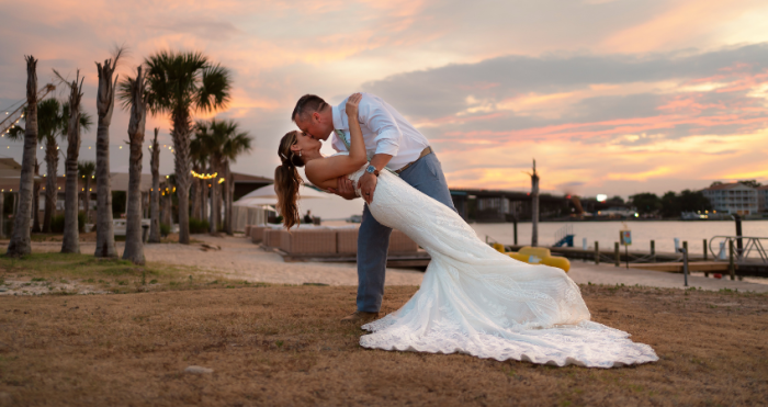 Bride In Quick Delivery Wedding Dress Called Bailey By Sottero And Midgley